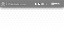 Tablet Screenshot of knoxvillecoliseum.com